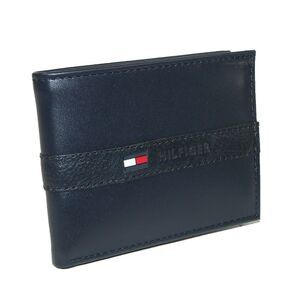 Tommy Hilfiger Men's Leather Ranger Passcase Bifold Wallet